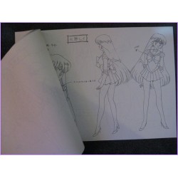 SAILOR MOON SETTEI TV ANIME JAPAN SHOJO MAJOKKO Artbook anime 90s