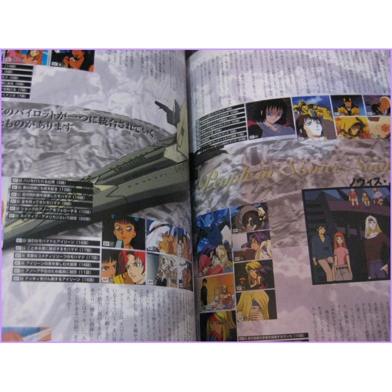 Brain Powered Anime art book Mamoru Nagano 