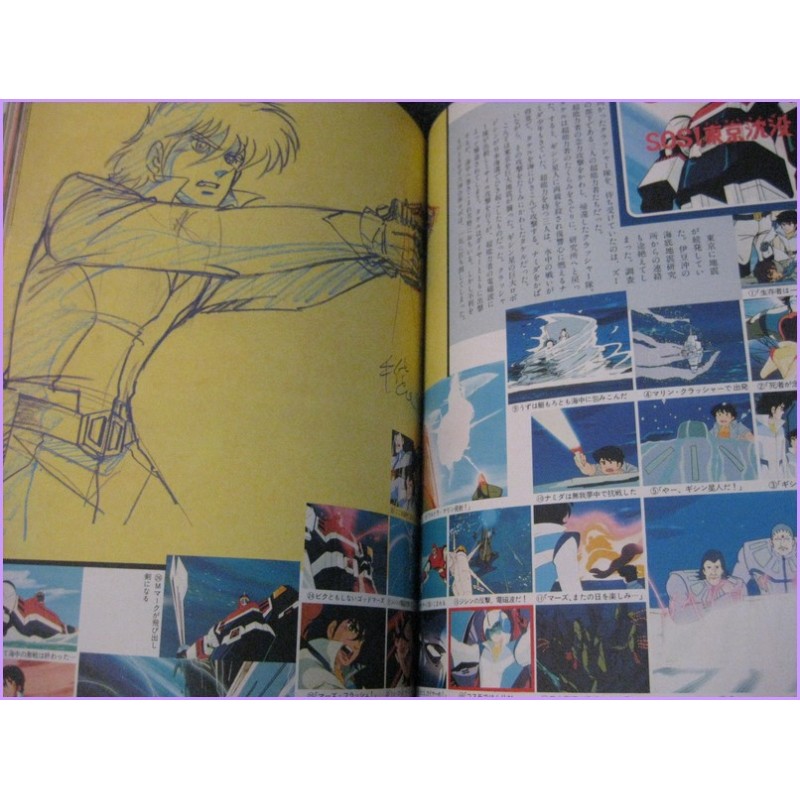 GOD MARS 100tenland Anime Collection Robo Anime 80s GODMARS