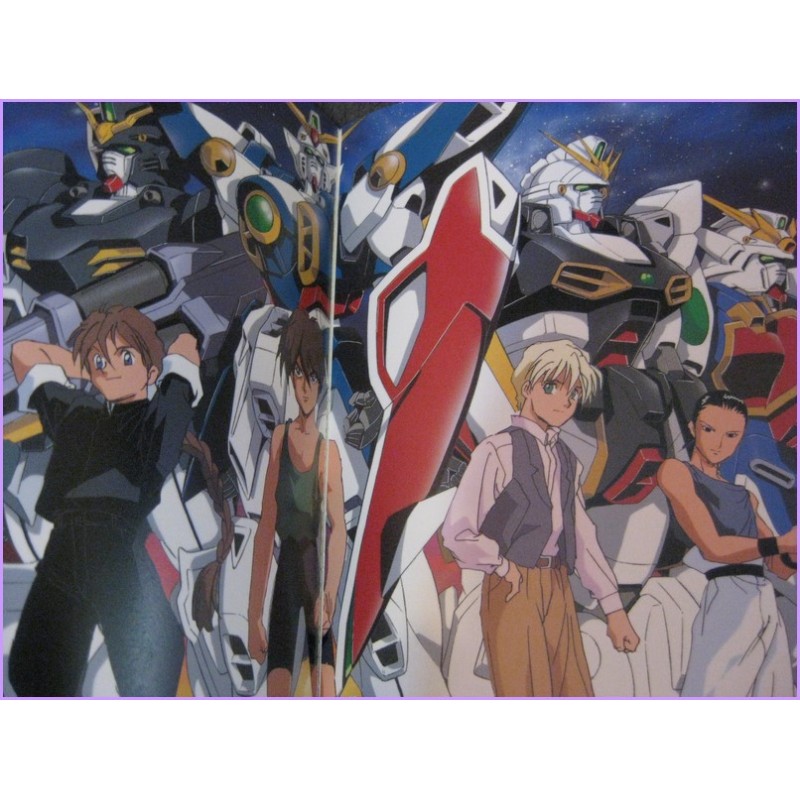 GUNDAM Wing First Photobook Illustration Anime Book ArtBook Libro JAPAN anime 