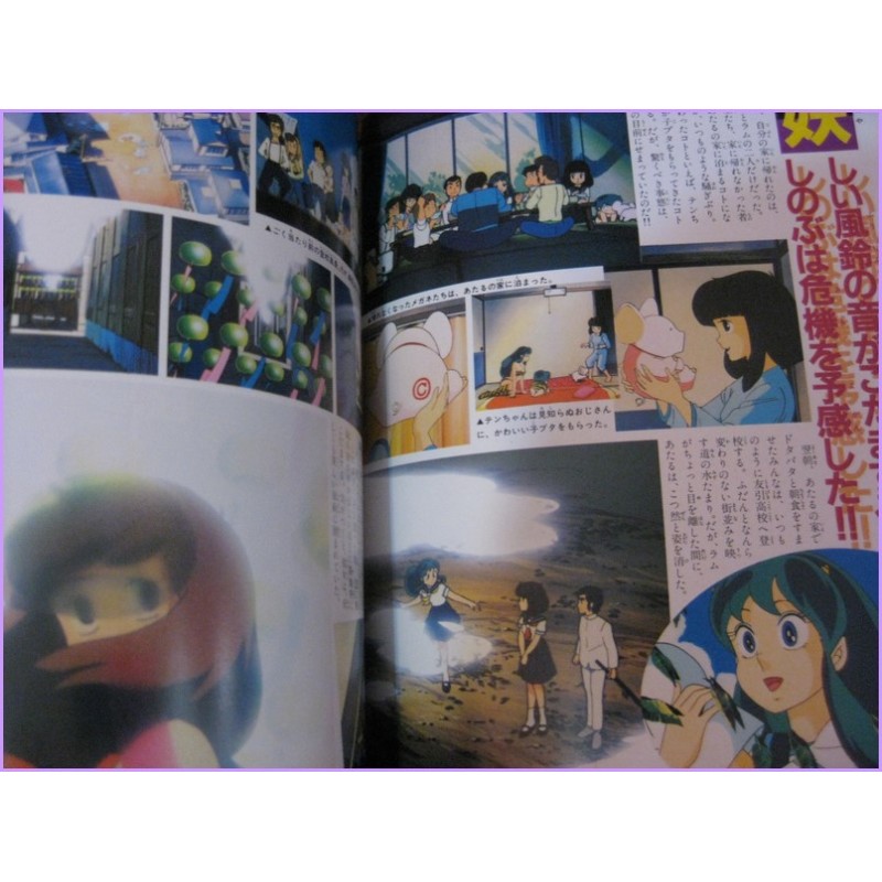 LAMU URUSEI YATSURA LUM Graphinc Shonen Sunday 10 Anime Book ArtBook anime 80s