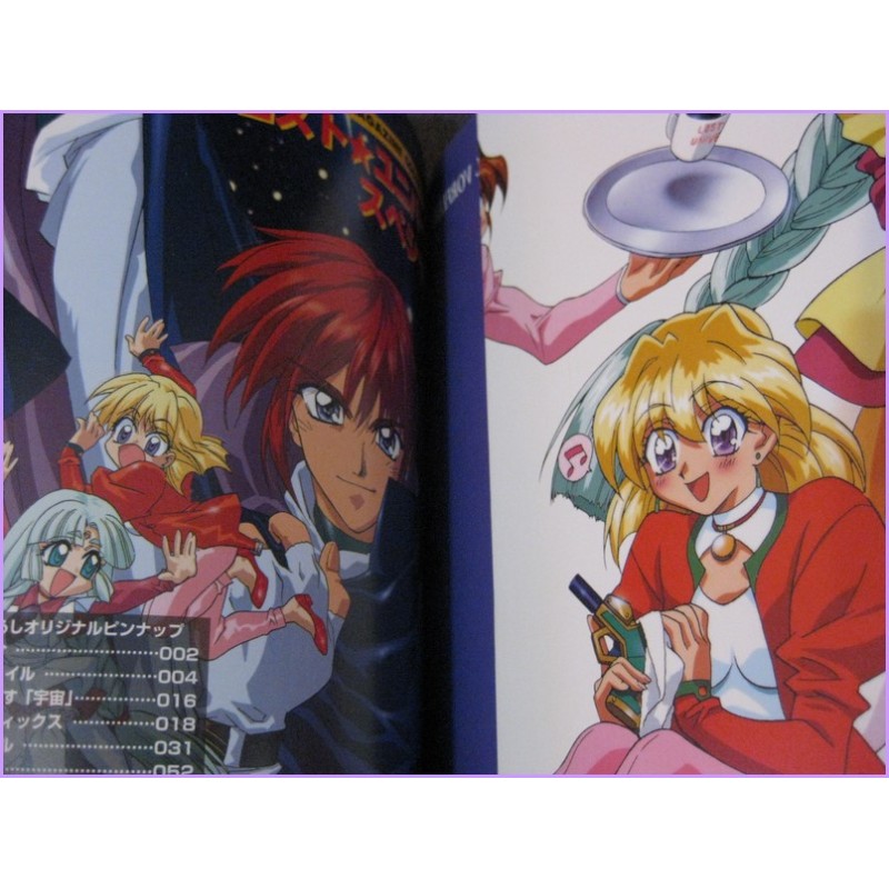 Lost universe Anime Special Book Rui Araizumi Anime 90s