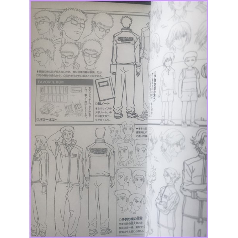 Tennis no Oujisama Prince of Tennis SMASH Animation Album Special Book Japan