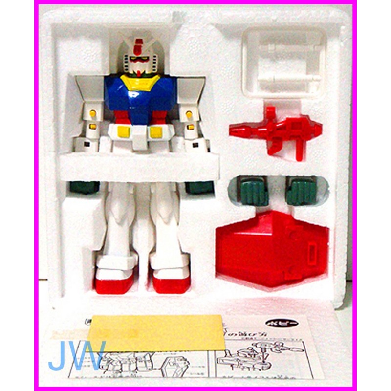 Gundam Normal Black Silver Chogokin POPY anniversary Banpresto SET