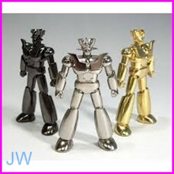 Mazinger GX01 Mini Chogokin 3 set BLACK-GOLD-SILVER TAMASHII Limited 2016 SOC