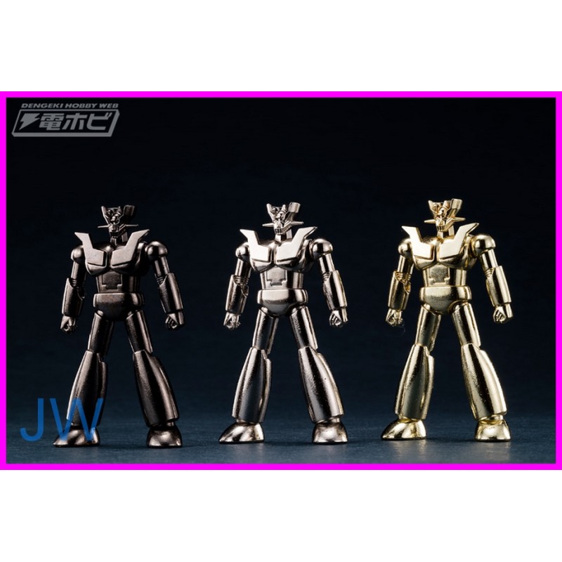 Mazinger GX01 Mini Chogokin 3 set BLACK-GOLD-SILVER TAMASHII Limited 2016 SOC
