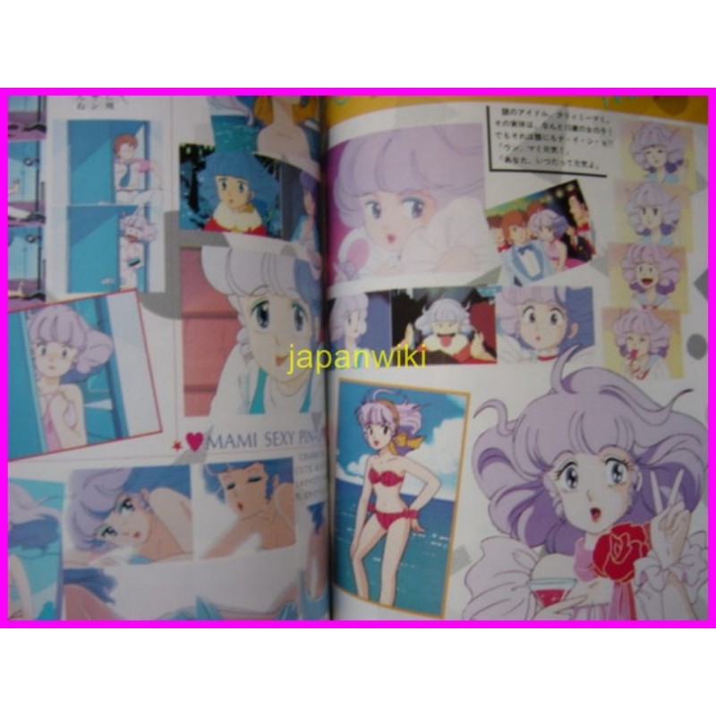 CREAMY MAMI Magical Angel Bst Hit series Anime ArtBook Majokko Book Illustration