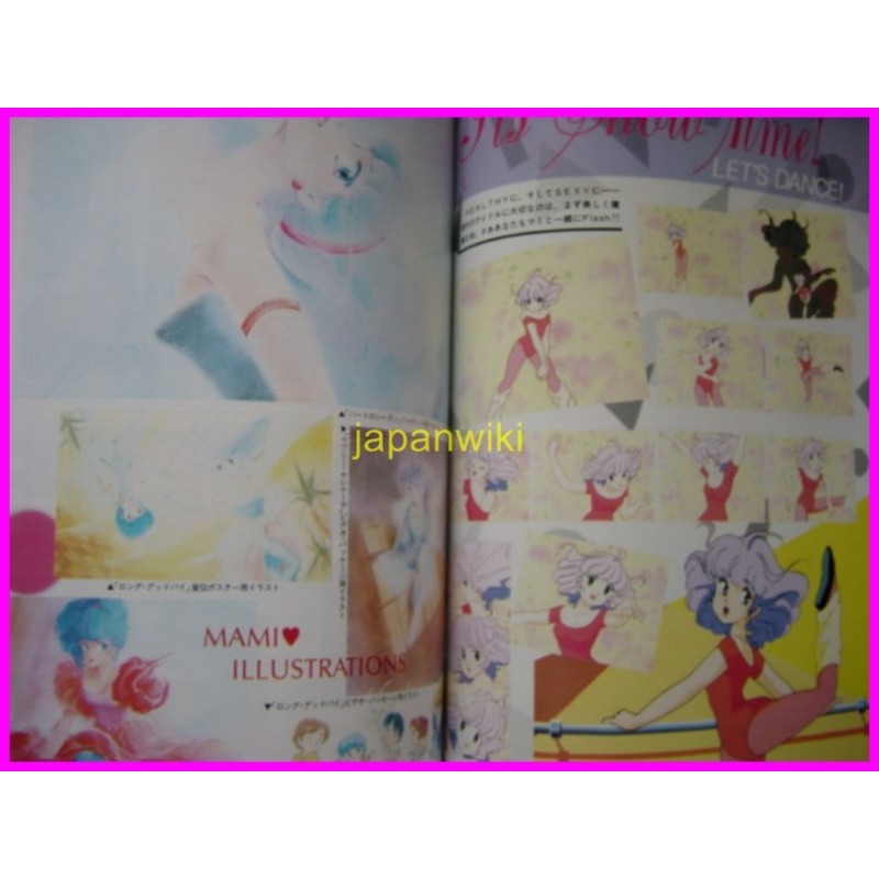CREAMY MAMI Magical Angel Bst Hit series Anime ArtBook Majokko Book Illustration