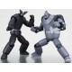 TETSUJIN 28 & BLACK OX REVOLTECH Figure Oh GRAY SET Limited Version Robo 