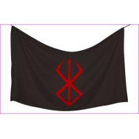 Berserk Brand Of Sacrifice Logo Flag Bandiera Gadget
