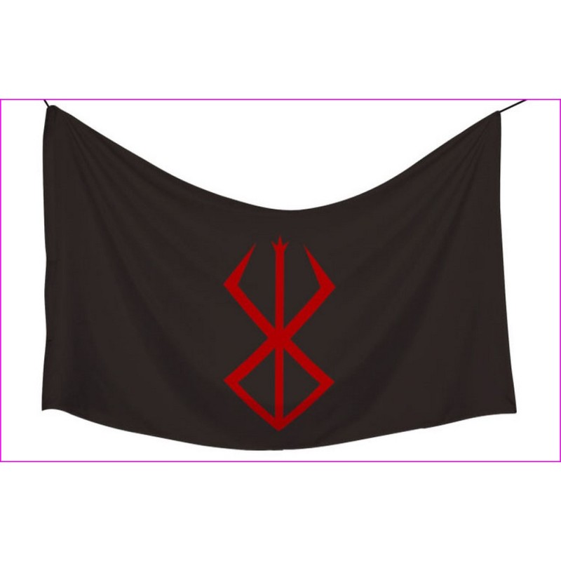 Berserk Brand Of Sacrifice Logo Flag Bandiera Gadget