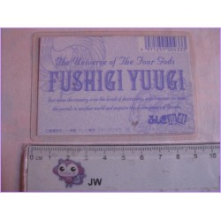 Fushigi Yugi lamicard Original Japan Gadget Anime manga Laminated Card Yuu Watase