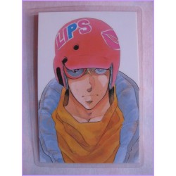 GREY lamicard Original Japan Gadget Anime Laminated Manga 90s Yoshihisa Tagami
