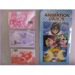 Sailor moon set 6 lamicard Original Japan Gadget Anime manga 90s Laminated card