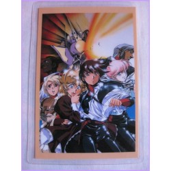 Plastic Little lamicard Original Japan Anime manga 90s Laminated Card Satoshi Urushihara