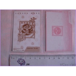 Sakura wars set 2 lamicard Original Japan Anime manga 90s Laminated Card Taisen