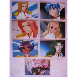 UTENA fillette revolutionnaire set 7 lamicard Original Japan Laminated Card Saito