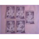 UTENA fillette revolutionnaire set 5 lamicard Original Japan Laminated Card Saito