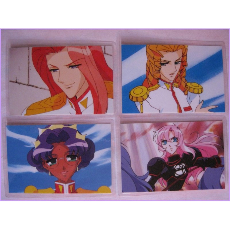 UTENA fillette revolutionnaire set 4 lamicard Original Japan Laminated Card Saito