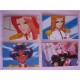 UTENA fillette revolutionnaire set 4 lamicard Original Japan Laminated Card Saito