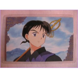 Inuyasha Miroku lamicard Original Japan Gadget Anime manga 90s Laminated Takahashi