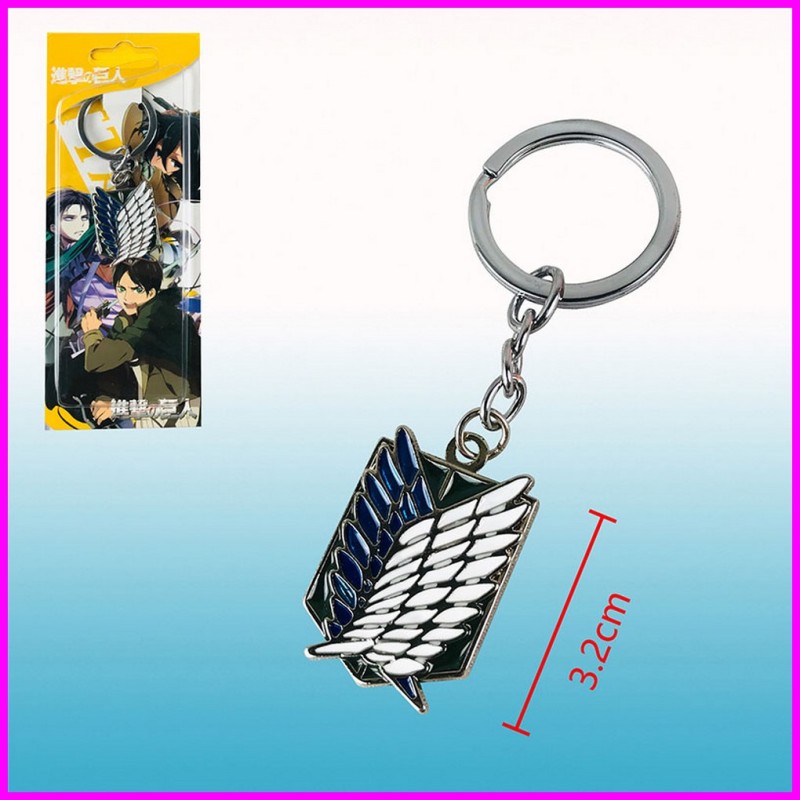 Attack on Titan Shingeki no kyojin Portachiavi Survey Corps Logo Keychain ky2520
