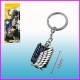 Attack on Titan Shingeki no kyojin Portachiavi Survey Corps Logo Keychain ky2520
