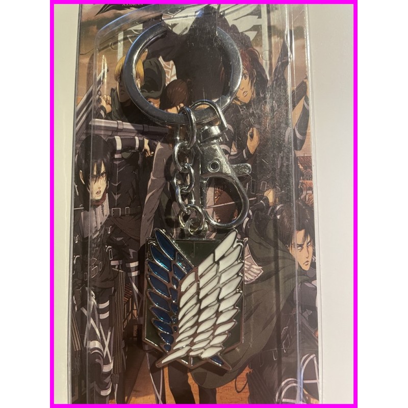 Attack on Titan Shingeki no kyojin Portachiavi Survey Corps Logo Keychain ky2520