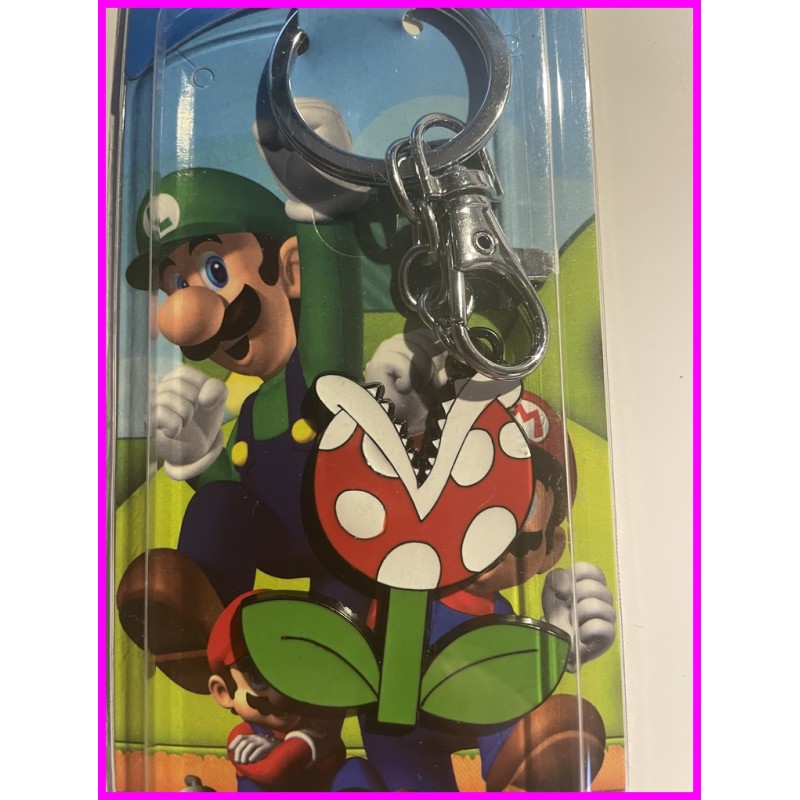 Mario Piranha Plant Nintendo Portachiavi Edward Keychain ky3568