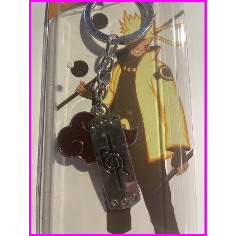Naruto Portachiavi Akatsuki Logo Itachi Keychain ky2557