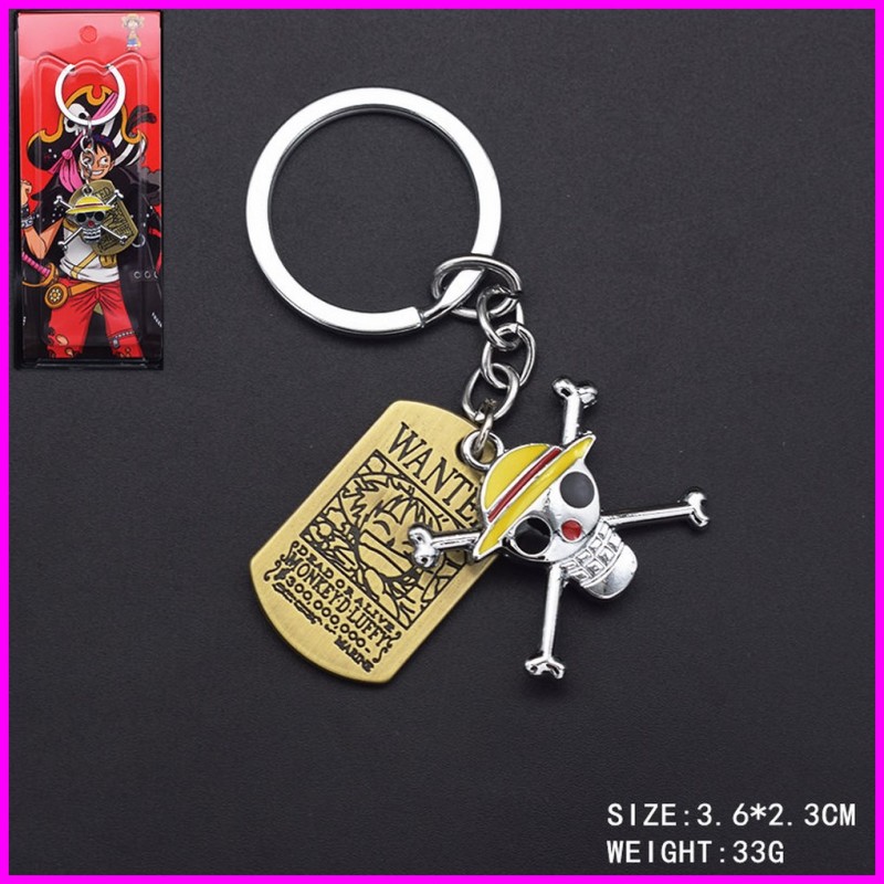 One Piece Logo Tag Portachiavi Keychain kyg001