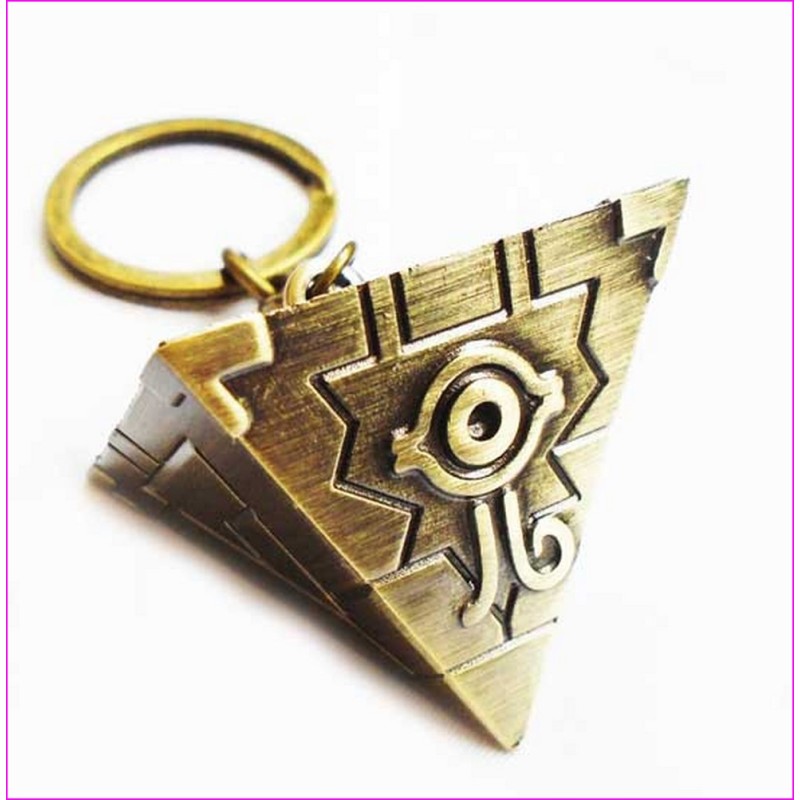 Yu Gi Oh Millenium Puzzle Piramide Keychain Portachiavi