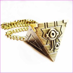 Yu Gi Oh Millenium Puzzle Piramide Collana Necklace