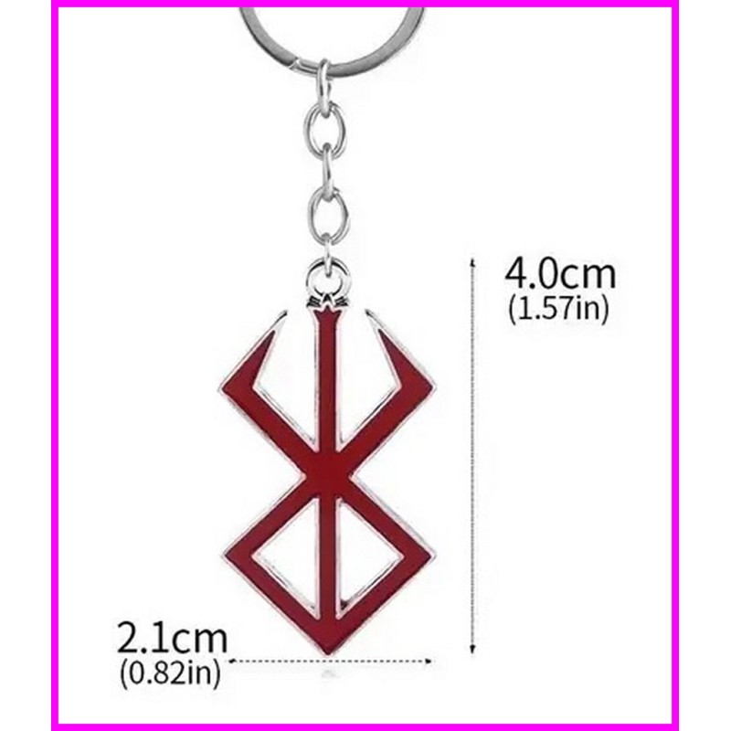 Berserk Brand Of Sacrifice Keychain Portachiavi Miura A