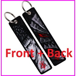Berserk Gatsu Logo Strap Keychain Portachiavi Keychain Miura