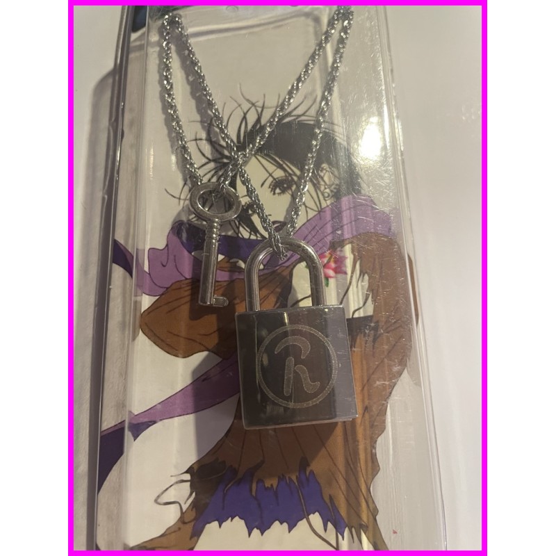 NANA collana Nana e Ren Ai Yazawa Keychain Portachiavi Lucchetto Chiave Necklace