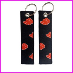 Naruto Akatsuki Logo Strap Keychain Portachiavi JDM  key