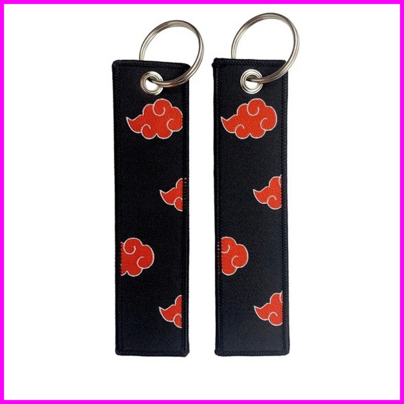 Naruto Akatsuki Logo Strap Keychain Portachiavi JDM  key