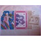 Card Captor Sakura  CLAMP SET 3 Shitajiki Gadget Anime