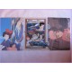 Studio Ghibli Miyazaki Set 3 Shitajiki Nausicaa Porco Rosso Kiki