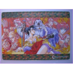 RUROUNI KENSHIN SAMURAI Shitajiki Gadget Anime 90s Movic Pencil Board