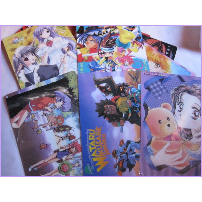 Anime Set 30 Shitajiki Gadget Movic Pencil Board