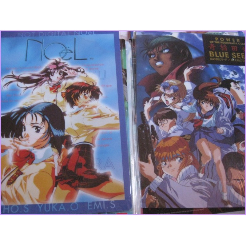 Anime Set 30 Shitajiki Gadget Movic Pencil Board