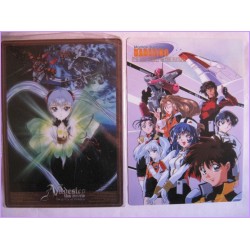 Nadesico Set 2 Shitajiki Gadget Anime 90s Movic Pencil Board