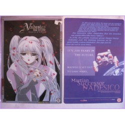 Nadesico Set 2 Shitajiki Gadget Anime 90s Movic Pencil Board
