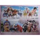One Piece Set 4 Shitajiki Gadget Movic Pencil Board promo