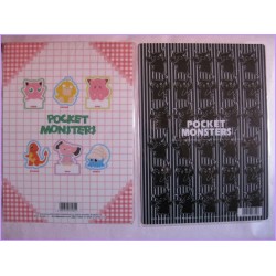 Pokemon Set 2 Shitajiki Gadget Anime 90s Movic Pencil Board