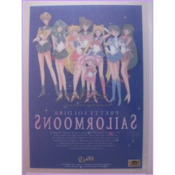 Sailor Moon S Shitajiki Gadget Anime 90s Movic Pencil Board C