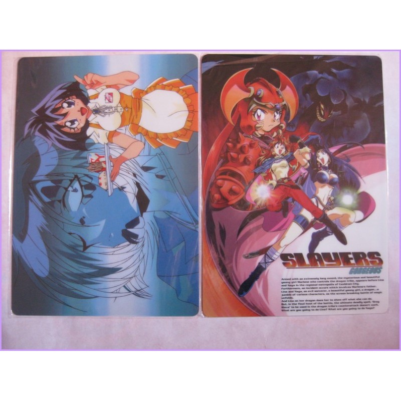 Slayers Set 2 Shitajiki Gadget Movic Pencil Board 