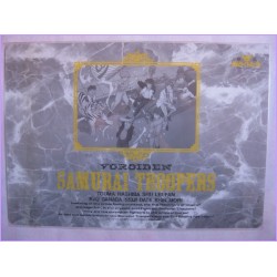 Samurai Troopers Shitajiki Gadget Anime 90s Movic Pencil Board